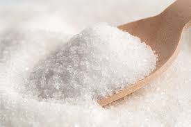 white refined sugar