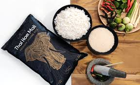 Thai dishes with Hom Mali rice