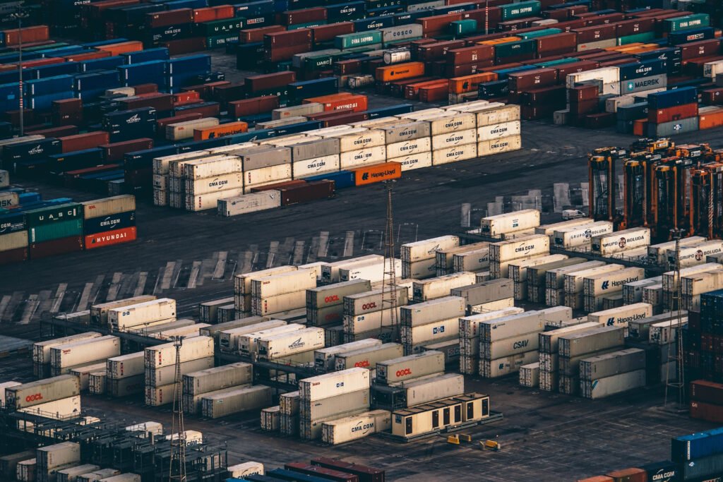 Hom Mali rice supplier shipment loaded in containers for export