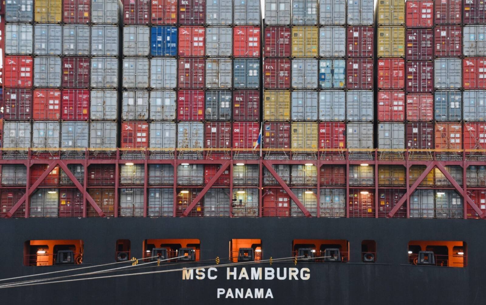 bulk sugar import documentation - shipping containers at port
